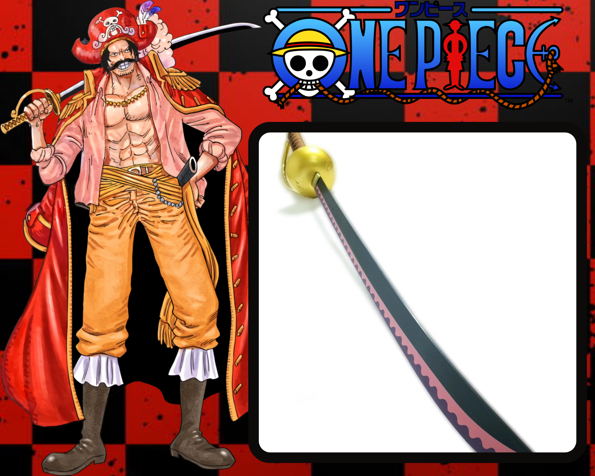 gol d. roger (one piece and 1 more)