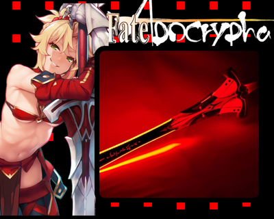 MORDRED LED SWORD FATE STAY NIGHT